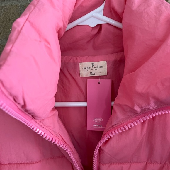Simply Southern Vibrant Pink Jacket - Picture 4 of 4